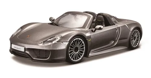 Bburago Porsche Porsche 918 Spyder Gris grau