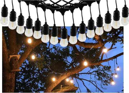 Produktbild Biergarten-Lichterkette 12,5m IP65