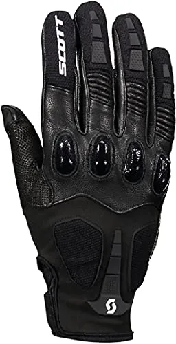 Scott Assault Pro MX DH Motorradhandschuhe schwarz/weiß 2025 - Größe L (10) - Motorradhandschuhe mit optimalem Grip und Schutz, ideal für Downhill und Motocross-Fahrer.