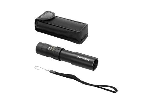 Uniprodo Monokular Fernrohr 10x - 30x Zoom - Ferngläser - Kompaktes Handfernrohr mit 10-30x Vergrößerung und hochwertigem BK-7 Prismenglas für klare, kontrastreiche Bilder. Ideal für Sportevents, Naturbeobachtungen und mehr.