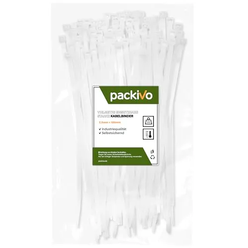 Kabelbinder Weiß von packivo