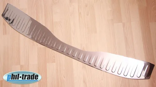 RECAMBO Ladekantenschutz für FORD MONDEO IV TURNIER - Abdeckblenden mit hochwertigem V2A Edelstahl für perfekten Lackschutz und exklusive Optik. 100% passgenau dank 3D-Passform und einfacher Montage mit Spezialklebeband.