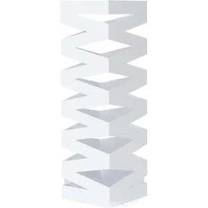 Songmics Schirmständer LUC16W, weiß, 49 cm hoch in schwarz von SONGMICS