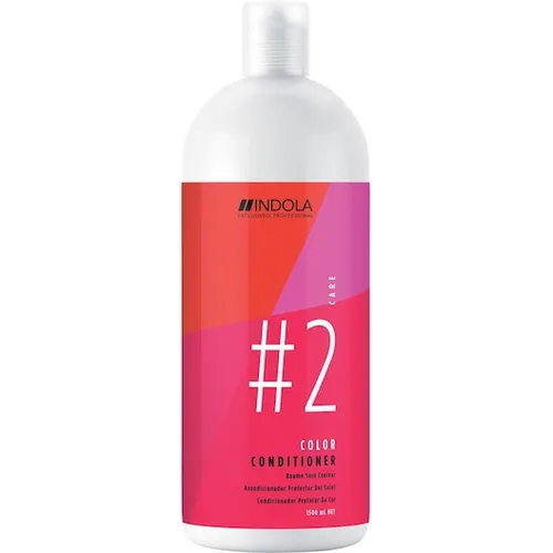 Indola Prot Color Conditioner 1500 ml - Haarspülung für gefärbtes Haar, angereichert mit Seidenproteinen für geschmeidiges Haar und bis zu 90 % Farberhalt. Schützt vor UV-Schäden und sorgt für maximalen Farbglanz.