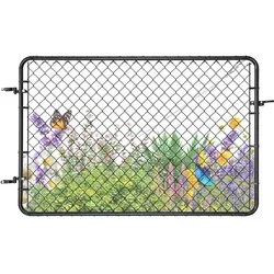 VEVOR Gartentür 183x122cm ohne Pfosten - Zubehör für Landwirtschaft: Robustes Gartentor aus verzinktem Metall, ideal für Sicherheit und Schutz. Vielseitiges Design mit durchdachten Details für lange Haltbarkeit.