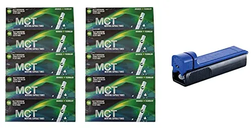 MCT Menthol mit Click Capsule Tubes Klick zum entfalten (MCT 1000 + Stopfer)