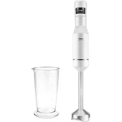 Ufesa Stabmixer Stellar TouchSpeed 1500W - Stabmixer mit 1500W-Motor, TouchSpeed-Bedienung und 4 Hochleistungs-Klingen für müheloses Mixen. Ergonomisches Design sorgt für eine saubere Anwendung.