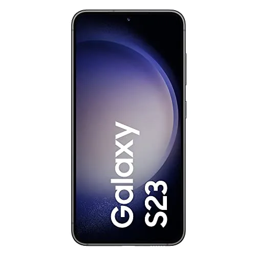 Samsung S911B/DS Galaxy S23 5G - 256GB, 8GB RAM, Phantom Black - Simlockfreies Handy mit großem Display, ideal für Surfen und Streaming, ausgestattet mit AI-Dual-Kamerasystem und schlankem Gehäuse.