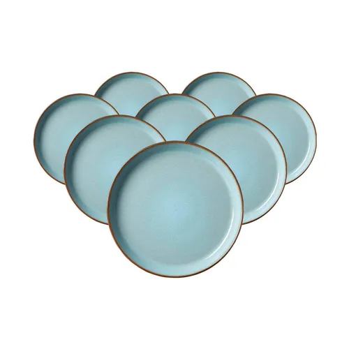 Ritzenhoff & Breker Visby Dessert-Teller 8er Set blau in blau von Ritzenhoff & Breker