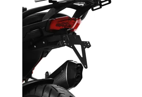 ZIEGER Kennzeichenhalter Classic für Ducati Multistrada V4 1200 - Hochwertiger ZIEGER Kennzeichenhalter für Ducati Multistrada V4 1200, pulverbeschichtet und witterungsbeständig. Einfache Montage ohne Verkleidungsänderung, mit verstellbarem Neigungswinkel und sportlicher Optik.