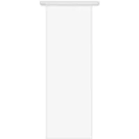 Bestgoodies Flächenvorhang Skylight Weiß Ohne Technik 60 cm x 245 cm