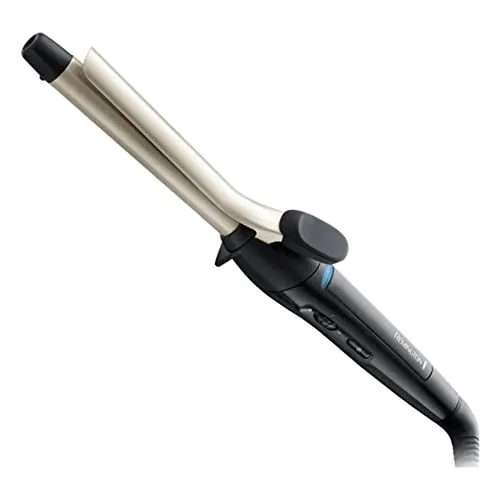 Remington Lockenstab Pro Spiral Curl CI5319 - Lockenstäbe & Glätteisen – 19 mm für definierte Ringellocken mit antistatischer Keramik-Turmalin-Beschichtung und 8 Temperatureinstellungen für individuelles Styling.