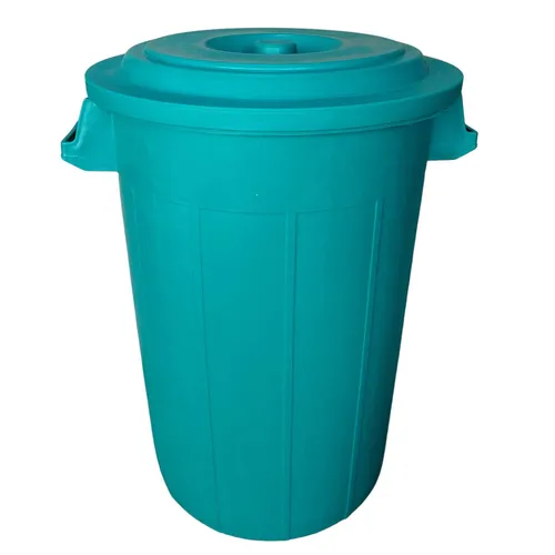 70L Universaltonne mit Deckel - Praktische Mülltonne für jeden Haushalt - Haushaltszubehör – Vielseitige 70L Universaltonne mit Deckel, ideal für Mülltrennung und Gartenabfälle, aus robustem Kunststoff und in ansprechendem Grün.