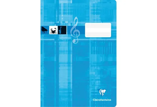 CLAIREFONTAINE Schulheft Clairefontaine Notenheft-Musik A4 8Bl 90g