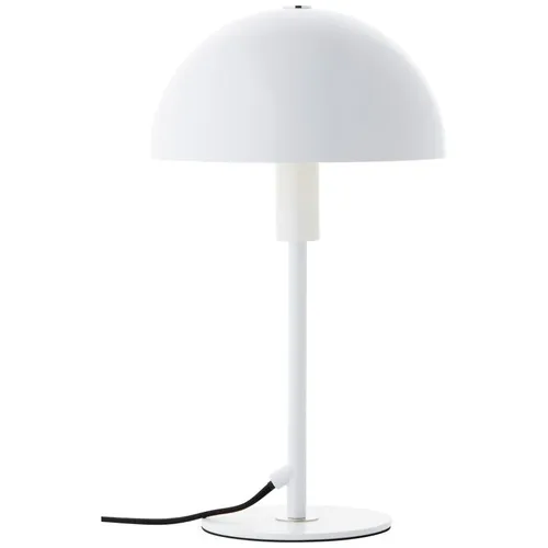 Brilliant Tisch Deko Lampe Leuchte LILLIAN Metall weiß 20,3x35,5 cm