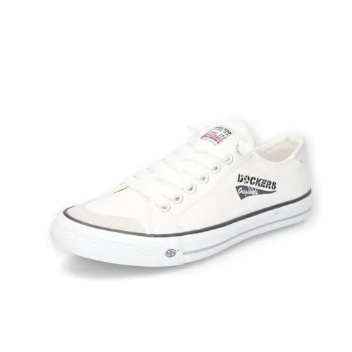 Dockers by Gerli Herren Sneaker 30ST027 in Weiß EU45 von Dockers