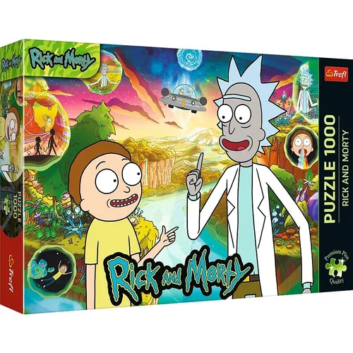 Puzzle 1000 pieces Premium Plus Rick and Morty Trefl 5900511108385