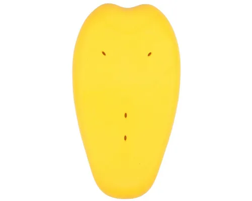 SAS-Tec SCL-19 Rückenprotektor neongelb - Motorradprotektor mit 3D-Design aus viscoelastischem Weichschaum für hohen Tragekomfort, schützt mit Prüfstandard Schutzlevel 2 und ist waschbar.