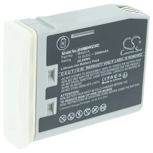 vhbw Akku Ersatz für Philips M4607A, M6452, 989803148701 für Medizintechnik (1500 mAh, 10,8 V, Li-Ion)