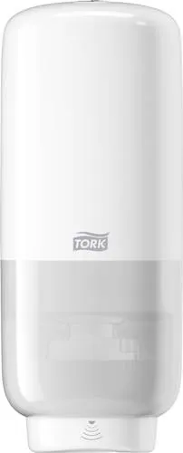 TORK Elevation Design 561600 Seifenspender Weiß - Seifenspender mit modernem Elevation-Design, berührungsloser Ausgabe für optimale Händehygiene und vielseitig einsetzbar mit Hautpflegeprodukten in versiegelten Flakons.