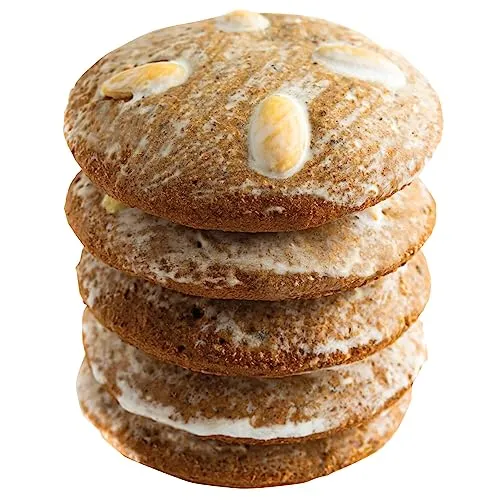 Hallingers Genuss Manufaktur 5 saftige Elisen-Lebkuchen hoher Kernanteil handgemacht|Made in Bayern