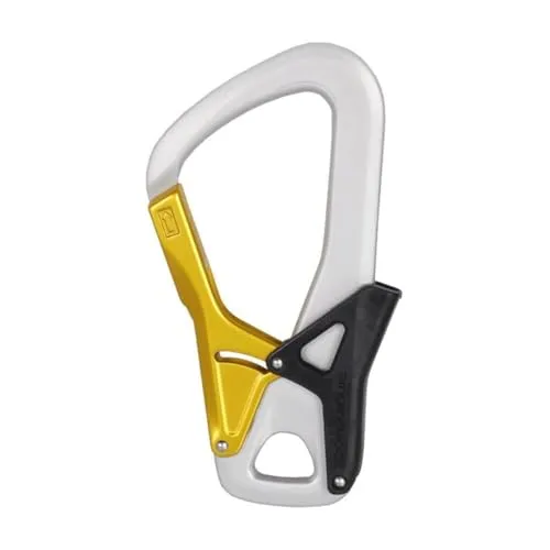 singing rock Alukarabiner Palm Keylock in gelb von Singing Rock