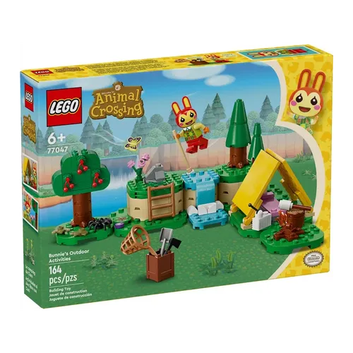 LEGO Gaming IP Gumdrop 2 2024 - Zelt-Spielset für Kinder ab 6 Jahren – Kreatives Rollenspiel mit Bunnie und inspirierenden Outdoor-Aktivitäten. Fördert die Fantasie und Geschichtenerzählen durch anpassbare Szenen und interaktive Elemente.