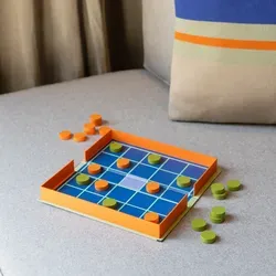 REMEMBER Seega - Taktik und Strategie Brettspiel - ab 6 Jahren - Geschicklickheitsspiel