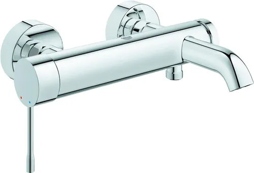 Grohe Einhand-Wannenbatterie ESSENCE Hard Graphite in schwarz von GROHE