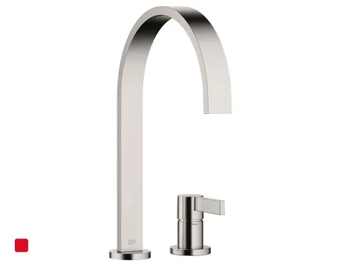 Dornbracht MEM Zweilochbatterie Chrom Gebürstet 32815682-93 von Dornbracht