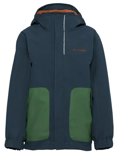 Vaude Kid's Campfire 3in1 Jacket IV - Doppeljacke Gr 110/116 blau - Funktionsjacke für Kinder, wind- und wasserdicht, ideal für alle Jahreszeiten und Aktivitäten im Freien. Perfekt für Reisen und Abenteuer!