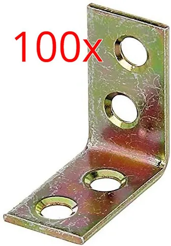 Alberts Treppenstangen-Ringöse 849306, 100er Set - Stangenbefestigungen aus sendzimirverzinktem Stahl, korrosionsgeschützt und ideal für Innen- und Außenanwendungen. Hochwertige Holzverbinder für stabile Verbindungen.