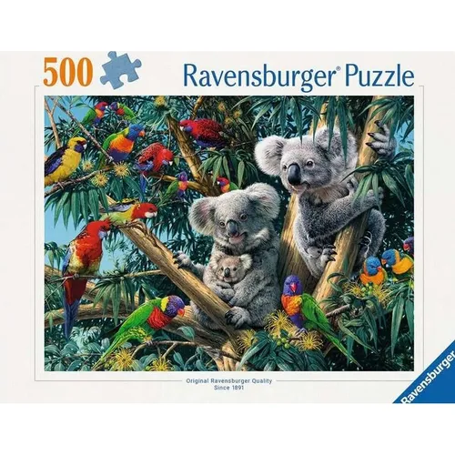 Ravensburger 00206 Puzzle Koalas im Baum Teileanzahl: 500