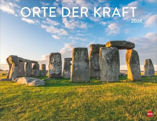 Orte der Kraft Posterkalender 2026: Inspiration zum Träumen und Ruhe finden: Besondere Plätze für Achtsamkeit und Stärkung in einem großen Wandkalender im Format 44 x 34 cm