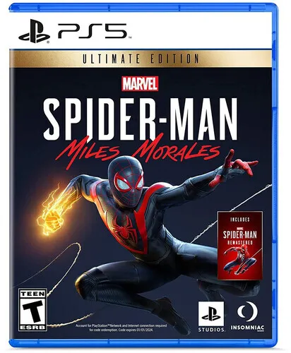 Spiderman: Meilen Morales Ultimative Edition - PLAYSTATION 5, Brandneu
