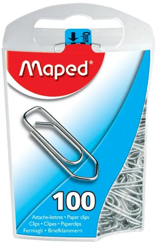 Maped Büroklammern verzinkt 25 mm 100 Stück