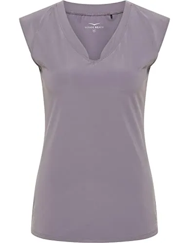 Venice Beach T-Shirt VB Eleam Space, M - Hochwertiges T-Shirt aus Drytivity-Material, pflegeleicht und bequem. Mit überschnittenen Raglanärmeln und flachen, dehnbaren Nähten für optimalen Tragekomfort.