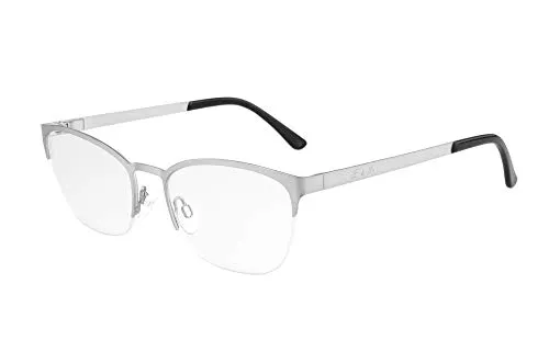 Edison & King Lesebrille Celebrity Halbrand Metallbrille - Elegante Cat-Eye-Lesebrille mit Premiumgläsern und Bluelight-Protect-Technologie für brillante Sicht. Schadstofffrei und stabil – Designed in Germany für höchsten Tragekomfort.