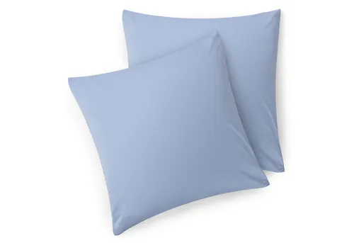 Blumtal Kissenbezug Premium Jersey 2er Set, Oeko-Tex Zertifiziert, (2 Stück), 100% Baumwolle