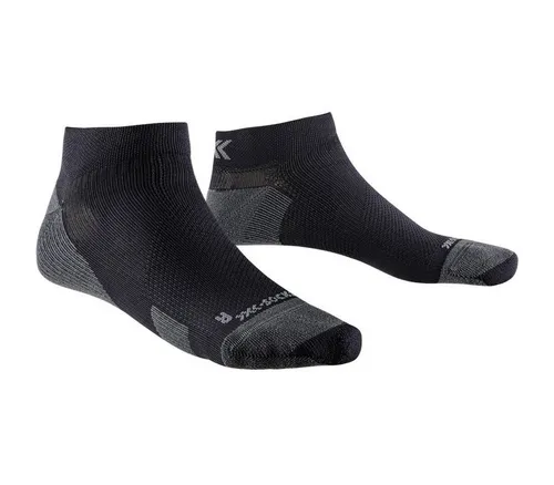 X-Socks Laufsocken Run Discover Low Cut schwarz/charcoal Herren - 1 Paar