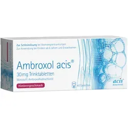 Ambroxol Acis 30 mg Trinktabletten 40 St
