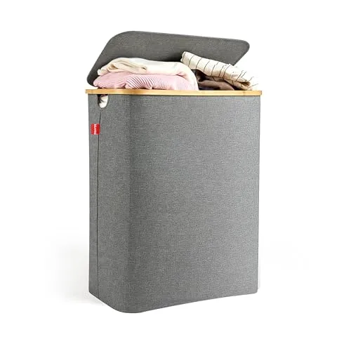 Blumtal Wäschesammler 140 L in grau von Blumtal