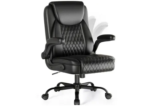 GTPLAYER Ergonomischer Bürostuhl mit Hoher Rückenlehne und Hochklappbaren Armlehnen