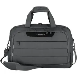 Travelite Weekender Skaii 32l gipfelgrau - Stylische Reisetasche mit 32L Volumen, ideal für Kurztrips. Vielseitig tragbar mit Rucksack-Trageriemen und auf Trolleygestänge aufsteckbar.
