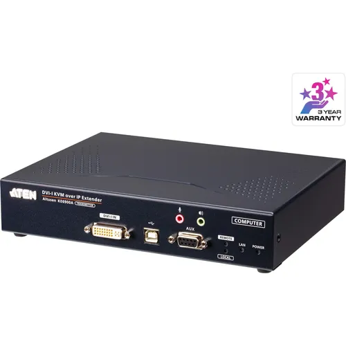 ATEN KE6900AT Full HD DVI KVM Over IP Extender Transmitter