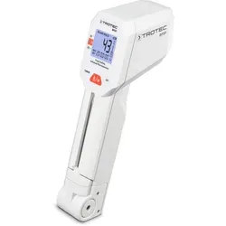 Trotec Infrarot-Thermometer BP5F - Präzise Temperaturmessung - Grillzubehör für berührungslose Temperaturmessung von -40 °C bis 280 °C. Mit 2-Punkt-Laser und HACCP-Konformität ideal für hygienische Anwendungen.
