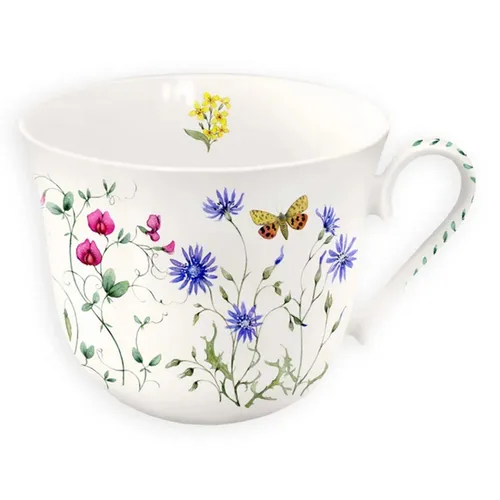 Tasse Wildblumen, Grätz Verlag TAS_48055, Kaffeetasse Geschenkidee