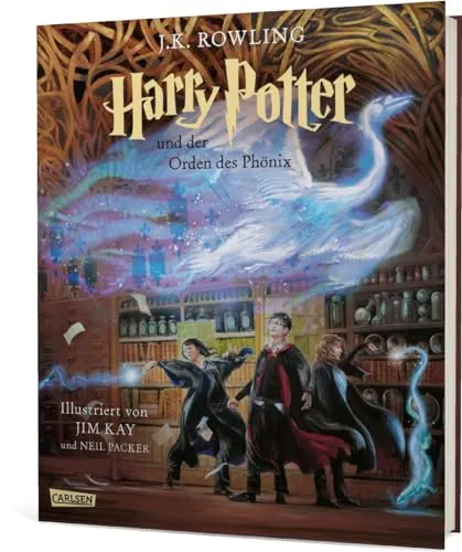 Harry Potter und der Orden des Phönix (Schmuckausgabe) - Unterhaltungsliteratur mit großformatigen Bildern und Lesebändchen – der perfekte Kinderbuch-Klassiker zum Vorlesen.
