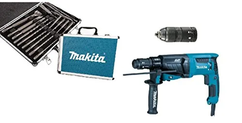 Makita HR2631FT12 Kombihammer für SDS-Plus 800W AVT + schnellwechselfutter + koffer