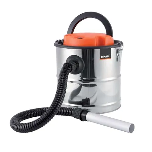 Dicoal Kamin- und Pelletasche Staubsauger in silber von Bikain